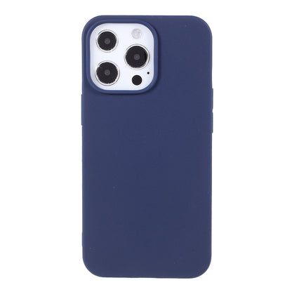 For iPhone 13 Pro 6.1 inch Slim Surface Layer Smooth Matte Soft Flexible TPU Cover