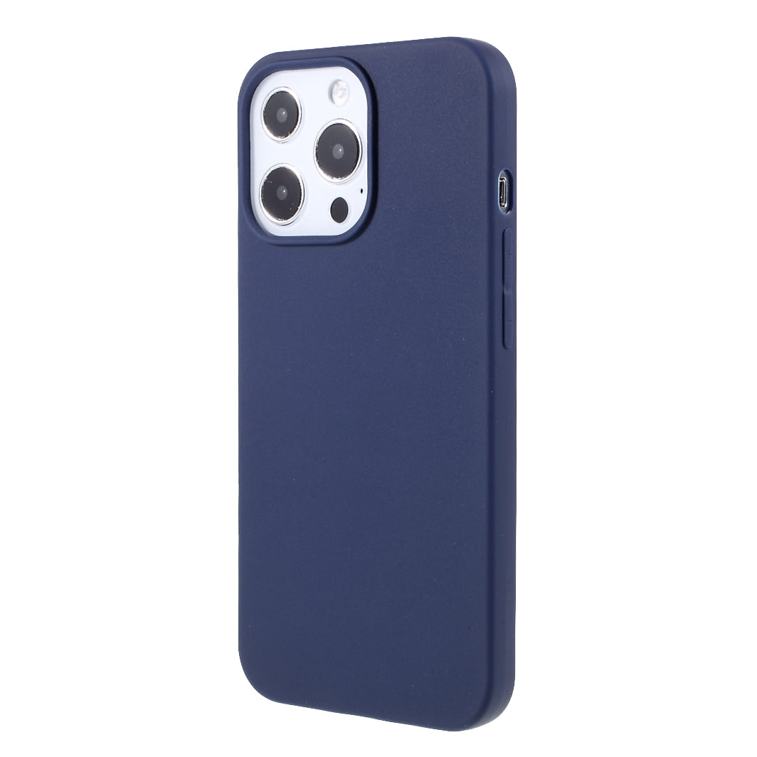 For iPhone 13 Pro 6.1 inch Slim Surface Layer Smooth Matte Soft Flexible TPU Cover