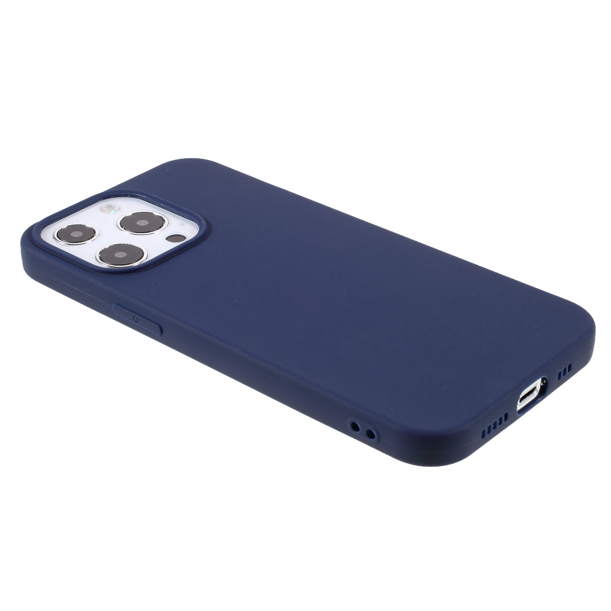 For iPhone 13 Pro 6.1 inch Slim Surface Layer Smooth Matte Soft Flexible TPU Cover