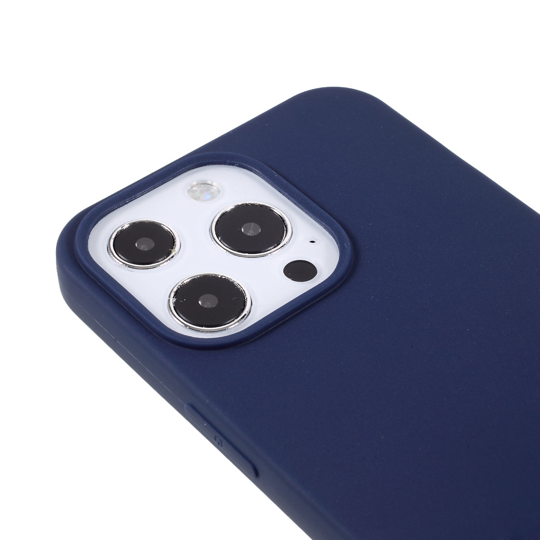 For iPhone 13 Pro 6.1 inch Slim Surface Layer Smooth Matte Soft Flexible TPU Cover