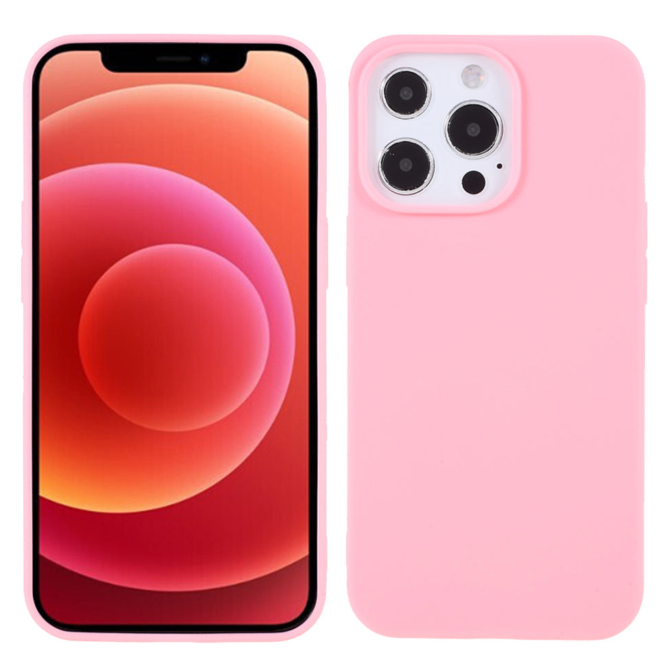 For iPhone 13 Pro 6.1 inch Slim Surface Layer Smooth Matte Soft Flexible TPU Cover