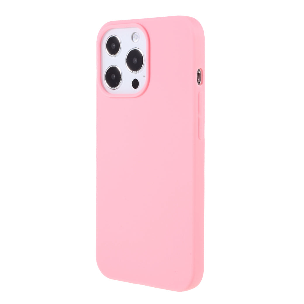 For iPhone 13 Pro 6.1 inch Slim Surface Layer Smooth Matte Soft Flexible TPU Cover