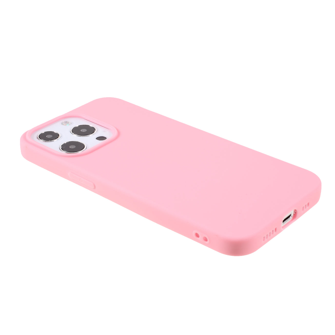 For iPhone 13 Pro 6.1 inch Slim Surface Layer Smooth Matte Soft Flexible TPU Cover