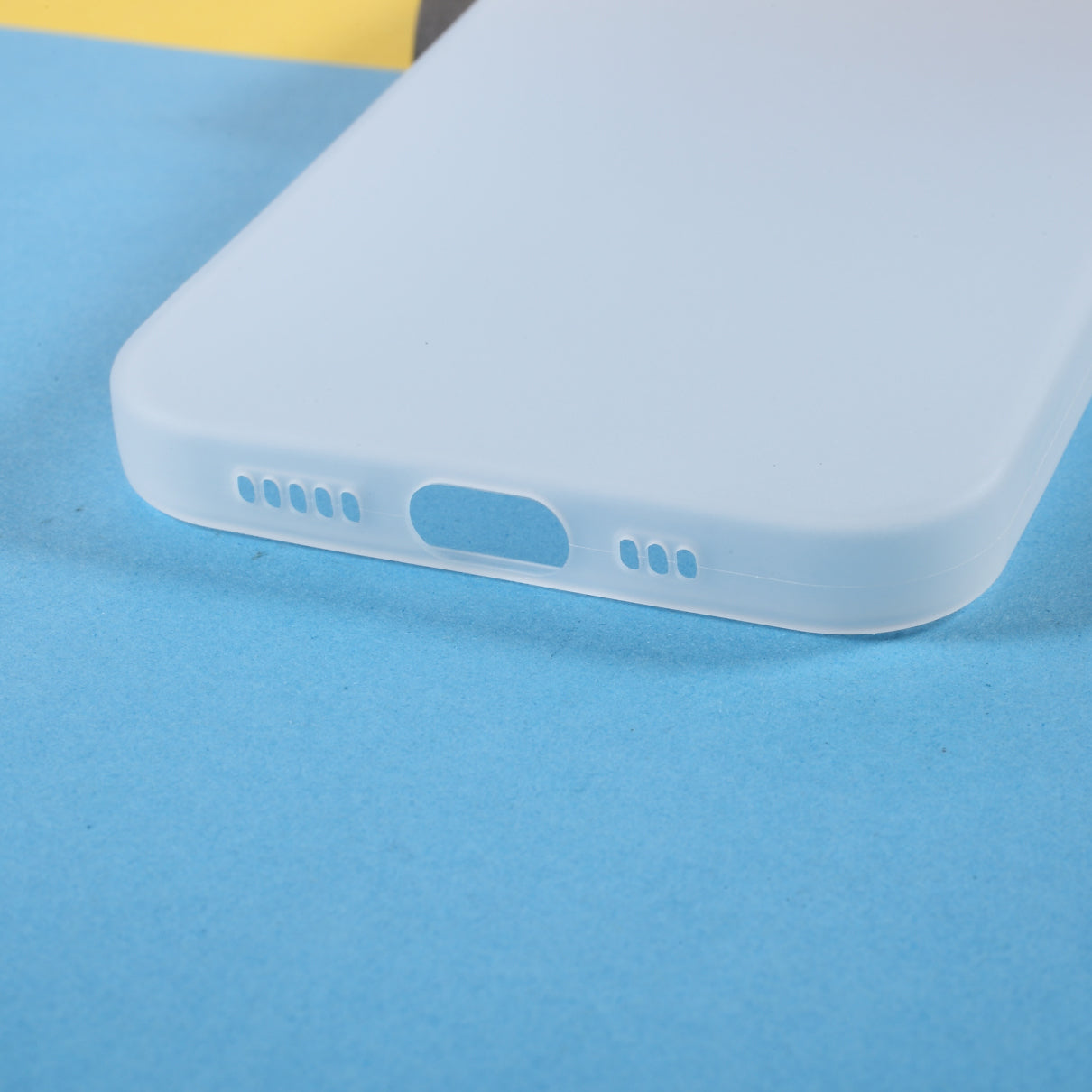 For iPhone 13 Pro 6.1 inch Slim Surface Layer Smooth Matte Soft Flexible TPU Cover