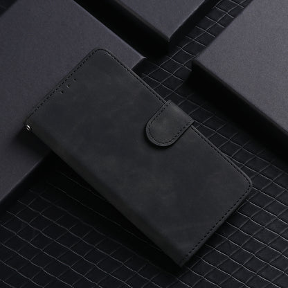 Skin-touch PU Leather Wallet Case Flip Protective Phone Cover with Strap for iPhone 13 Pro 6.1 inch