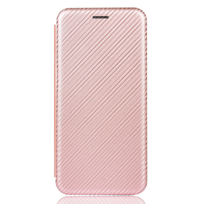 For iPhone 13 Pro 6.1 inch Scratch Resistant Phone Case Auto-absorbed Carbon Fiber Leather Protective Cover with Ring Strap