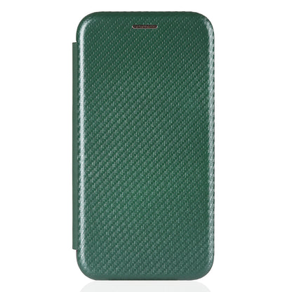 For iPhone 13 Pro 6.1 inch Scratch Resistant Phone Case Auto-absorbed Carbon Fiber Leather Protective Cover with Ring Strap