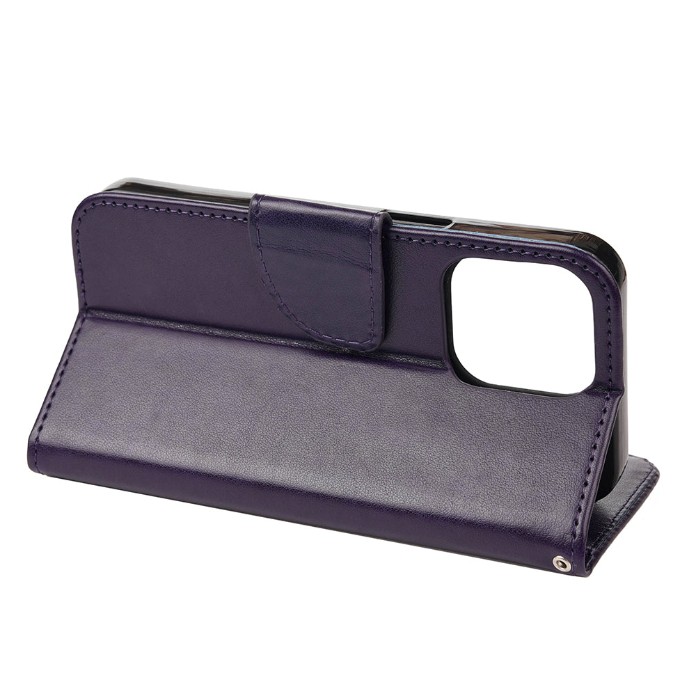 All-round protective Butterfly Flower Imprint Leather Wallet Phone Stand Case for iPhone 13 Pro 6.1 inch