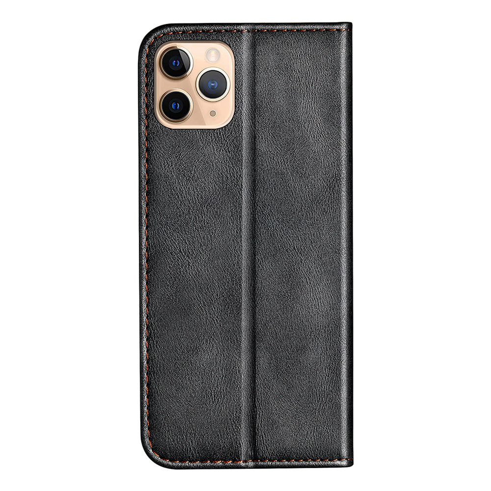 Color Splicing Business Style Leather Phone Case for iPhone 13 Pro Max 6.7 inch