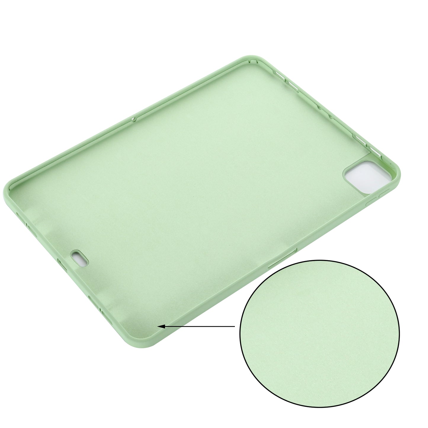 Soft Liquid Silicone Tablet Cover Protective Case for iPad Pro 11-inch (2021)