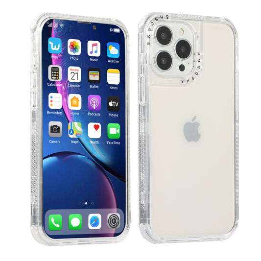 All-round Protective Hard PC+TPU Phone Back Case for iPhone 13 Pro 6.1 inch