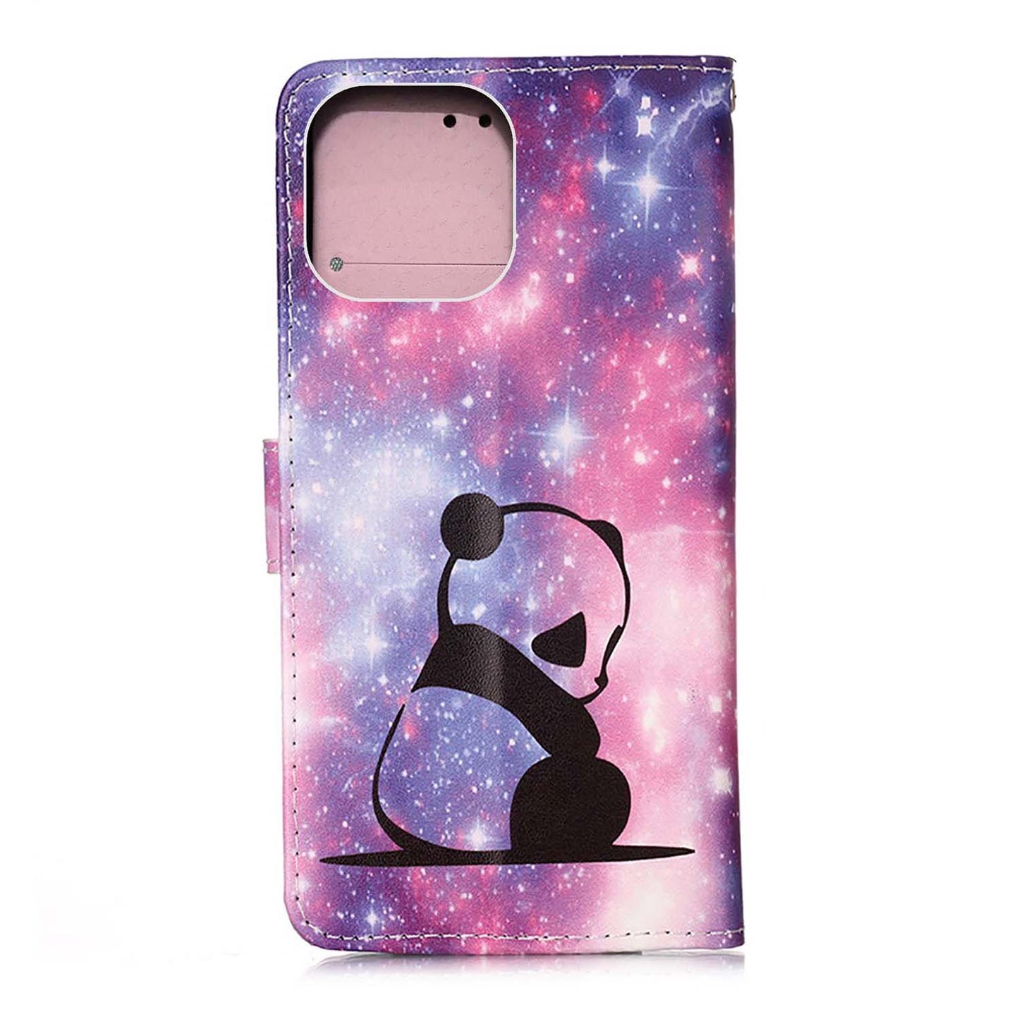 Pattern Printing Wallet Stand PU Leather Case Phone Shell for iPhone 13 Pro Max 6.7 inch