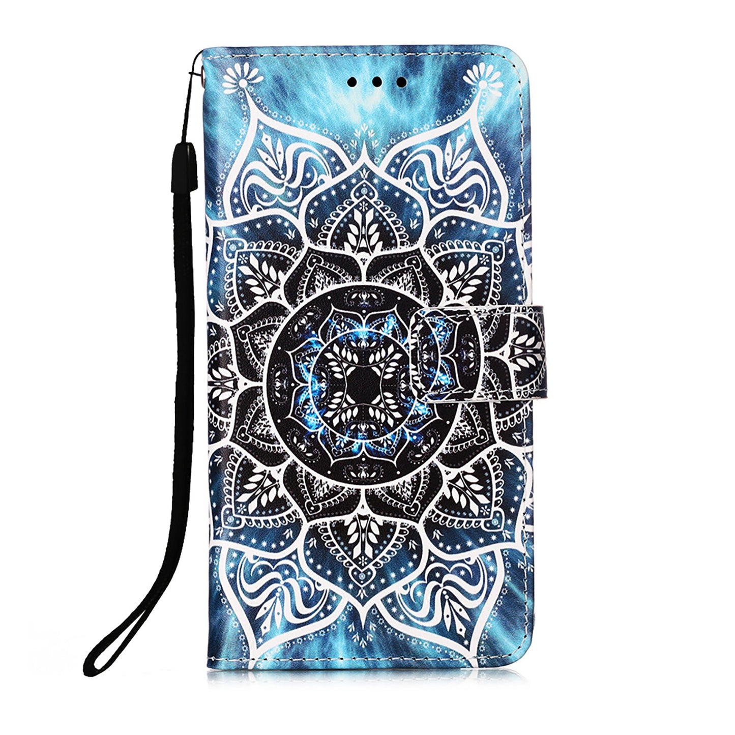 Pattern Printing Wallet Stand PU Leather Case Phone Shell for iPhone 13 Pro Max 6.7 inch