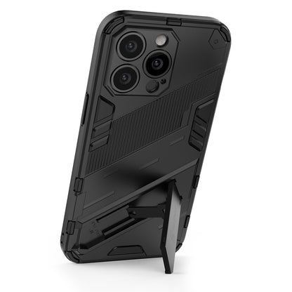 Drop Tested Kickstand Hybrid Hard PC Back Soft TPU Bumper Protective Case for iPhone 13 Pro 6.1 inch