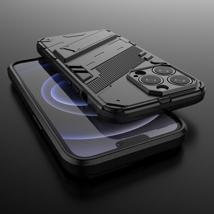 Drop Tested Kickstand Hybrid Hard PC Back Soft TPU Bumper Protective Case for iPhone 13 Pro 6.1 inch