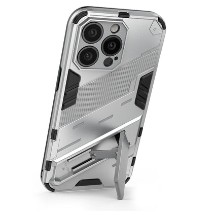 Drop Tested Kickstand Hybrid Hard PC Back Soft TPU Bumper Protective Case for iPhone 13 Pro 6.1 inch