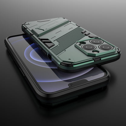 Drop Tested Kickstand Hybrid Hard PC Back Soft TPU Bumper Protective Case for iPhone 13 Pro 6.1 inch