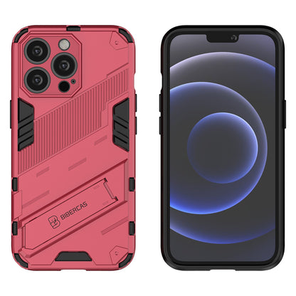 Drop Tested Kickstand Hybrid Hard PC Back Soft TPU Bumper Protective Case for iPhone 13 Pro 6.1 inch