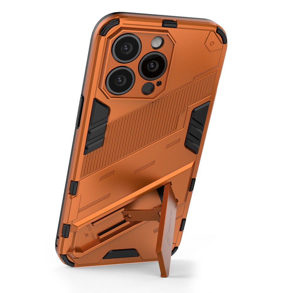 Military Grade Kickstand Hybrid Hard PC Soft TPU Shockproof Protective Case for iPhone 13 Pro Max 6.7 inch