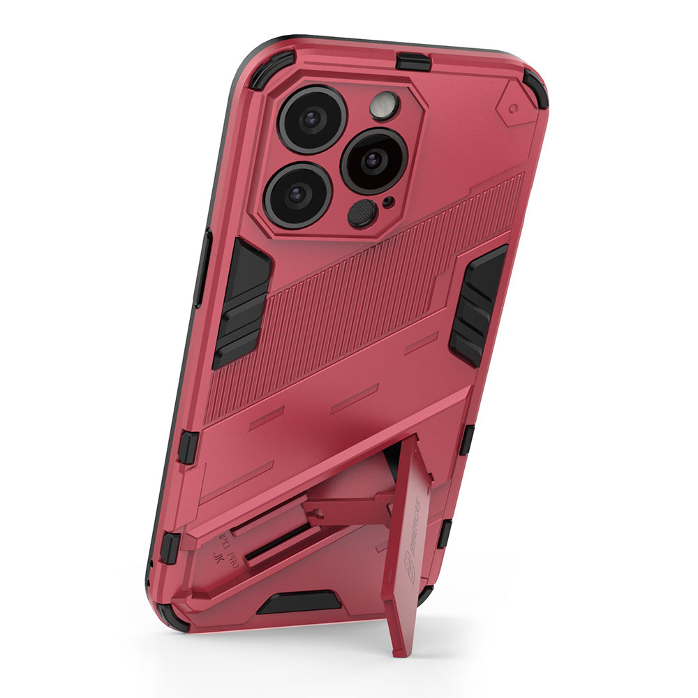 Military Grade Kickstand Hybrid Hard PC Soft TPU Shockproof Protective Case for iPhone 13 Pro Max 6.7 inch