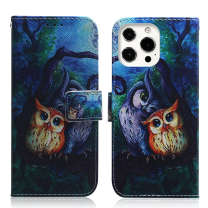 Full Body Heavy Duty Protection Pattern Printing Magnetic PU Leather Wallet Flip Stand Cover for iPhone 13 Pro Max 6.7 inch