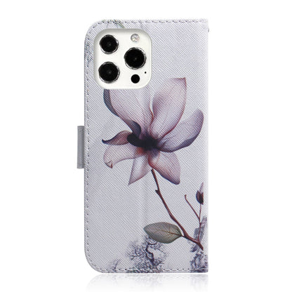 Full Body Heavy Duty Protection Pattern Printing Magnetic PU Leather Wallet Flip Stand Cover for iPhone 13 Pro Max 6.7 inch