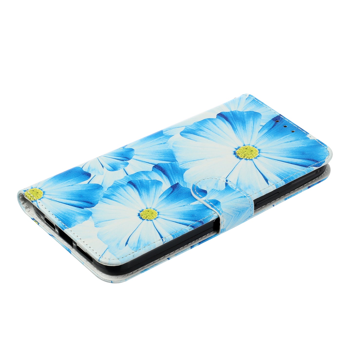 Pattern Printing Leather Wallet Stand Case Shell for iPhone 13 Pro Max 6.7 inch
