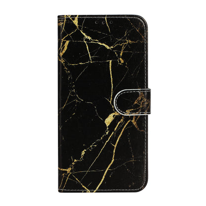 Pattern Printing Leather Wallet Stand Case Shell for iPhone 13 Pro Max 6.7 inch