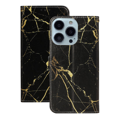 Pattern Printing Leather Wallet Stand Case Shell for iPhone 13 Pro Max 6.7 inch