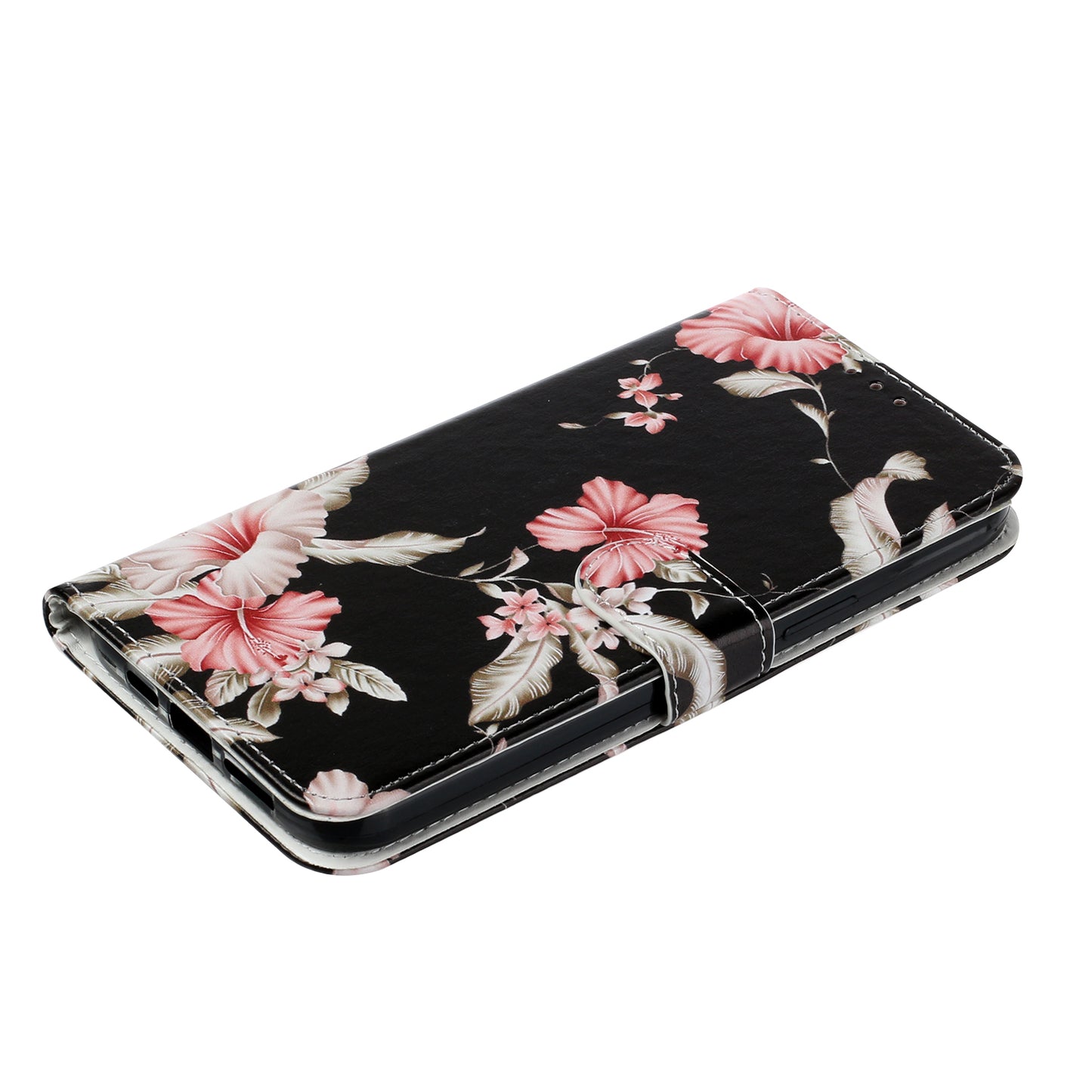 Pattern Printing Leather Wallet Stand Case Shell for iPhone 13 Pro Max 6.7 inch