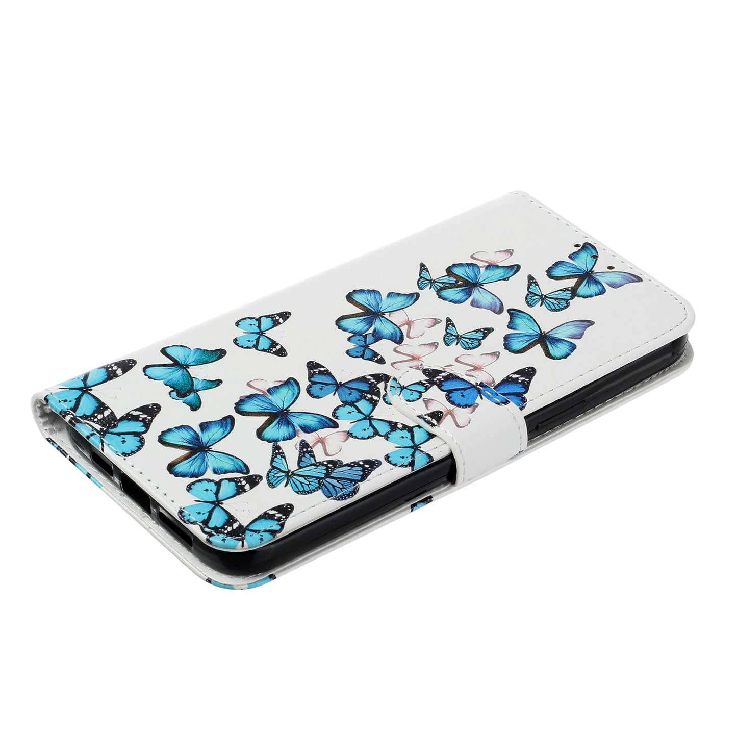 Pattern Printing Leather Wallet Stand Case Shell for iPhone 13 Pro Max 6.7 inch