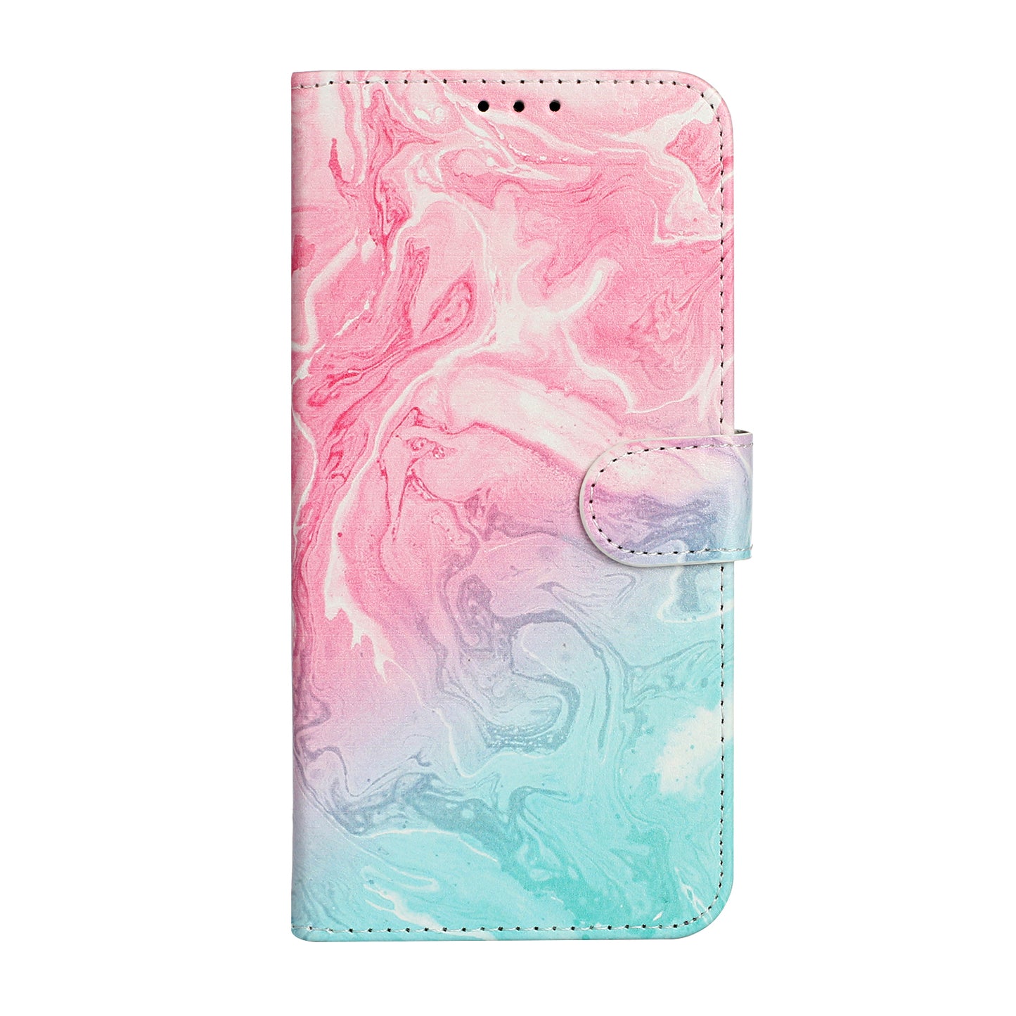 Pattern Printing Leather Wallet Stand Case Shell for iPhone 13 Pro Max 6.7 inch