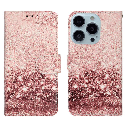 Pattern Printing Leather Wallet Stand Case Shell for iPhone 13 Pro Max 6.7 inch