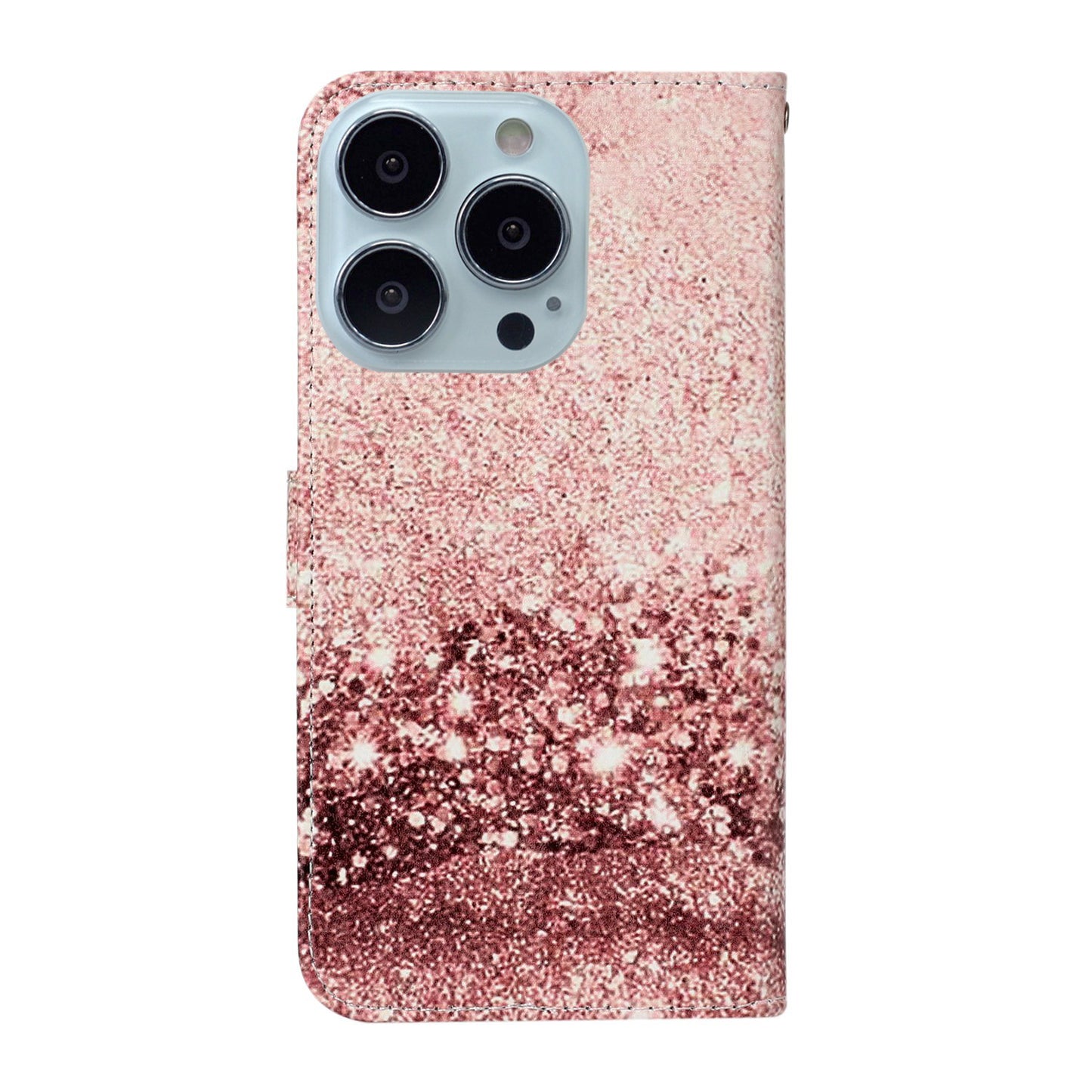 Pattern Printing Leather Wallet Stand Case Shell for iPhone 13 Pro Max 6.7 inch