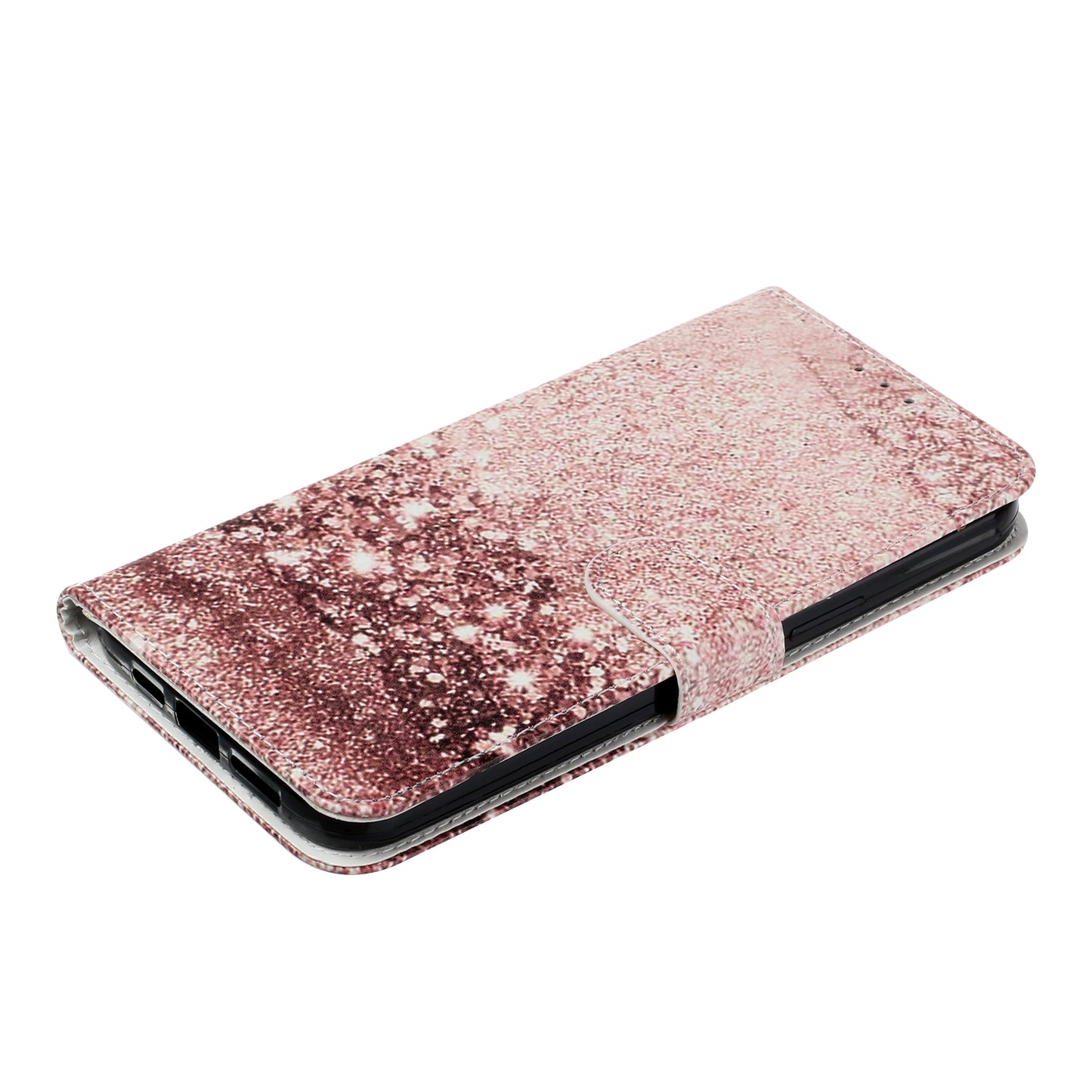 Pattern Printing Leather Wallet Stand Case Shell for iPhone 13 Pro Max 6.7 inch