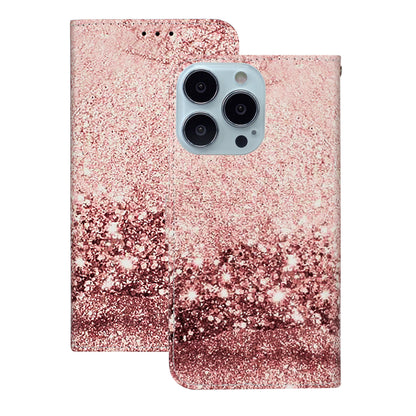 Pattern Printing Leather Wallet Stand Case Shell for iPhone 13 Pro Max 6.7 inch
