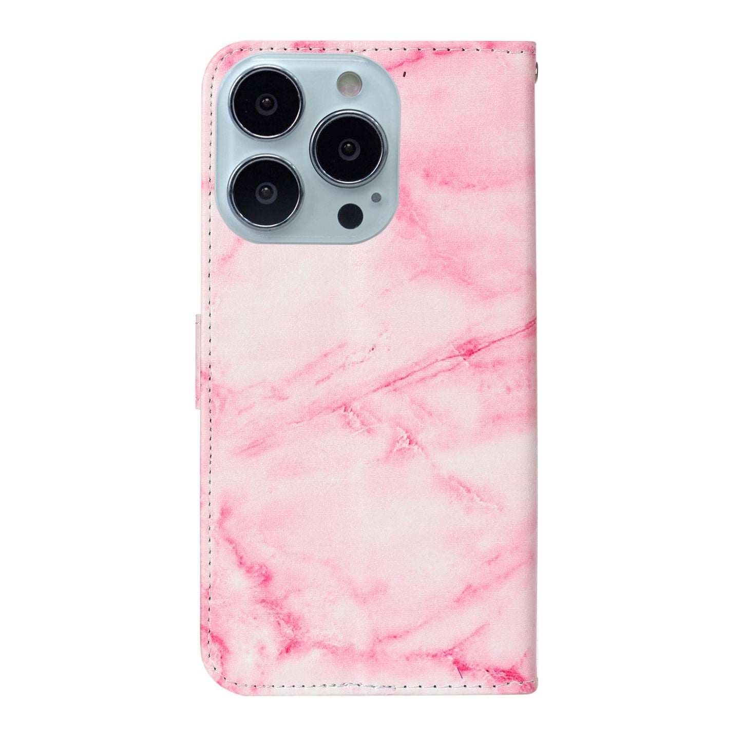 Pattern Printing Leather Wallet Stand Case Shell for iPhone 13 Pro Max 6.7 inch