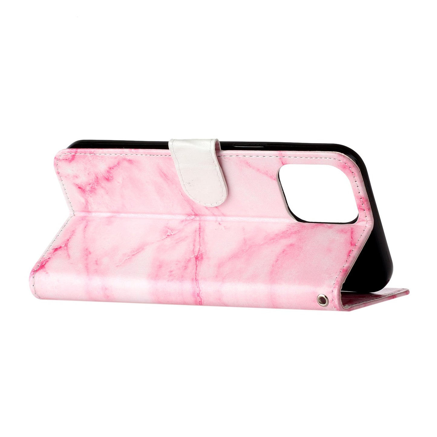 Pattern Printing Leather Wallet Stand Case Shell for iPhone 13 Pro Max 6.7 inch