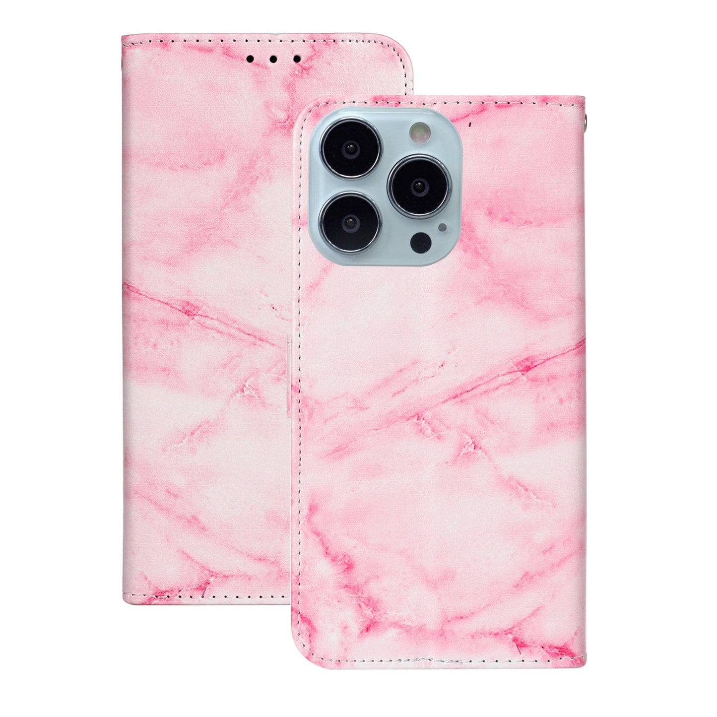 Pattern Printing Leather Wallet Stand Case Shell for iPhone 13 Pro Max 6.7 inch