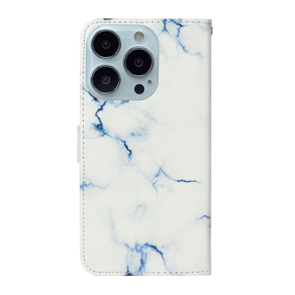 Pattern Printing Leather Wallet Stand Case Shell for iPhone 13 Pro Max 6.7 inch