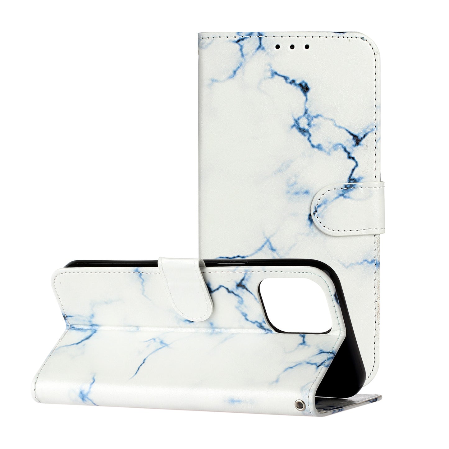 Pattern Printing Leather Wallet Stand Case Shell for iPhone 13 Pro Max 6.7 inch