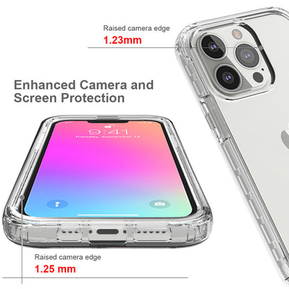 Transparent Anti-drop Gradient Color Clear TPU + PC Shell for iPhone 13 Pro 6.1 inch