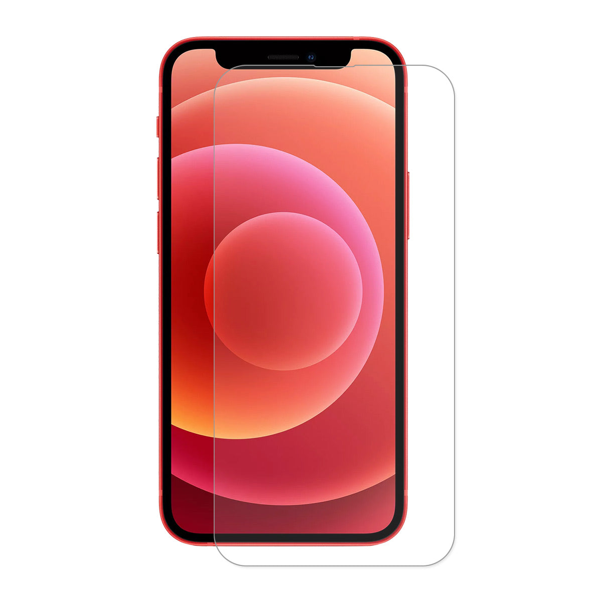 ENKAY HAT PRINCE Ultra Clear TPU Anti-Drop Cover Case with Anti-slip Strip on the Side + Tempered Glass Film for iPhone 13 Pro 6.1 inch