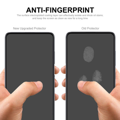 ENKAY HAT PRINCE Anti-Drop Corners Design TPU Cover Case + Full Glue Tempered Glass Screen Film for iPhone 13 Pro 6.1 inch