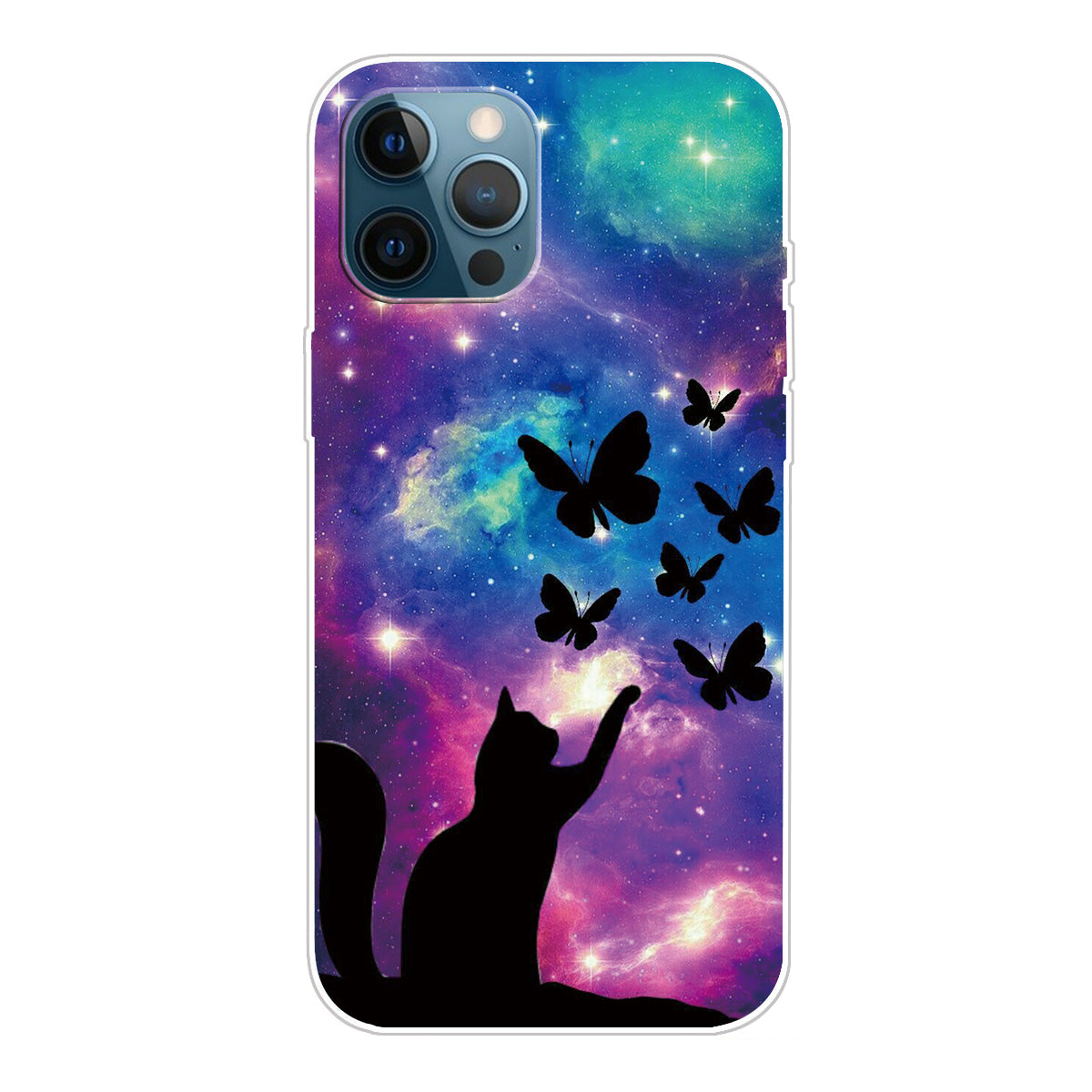 Clear Cute Pattern Printing Design Slim Lightweight Protective TPU Cover for iPhone 13 Pro 6.1 inch