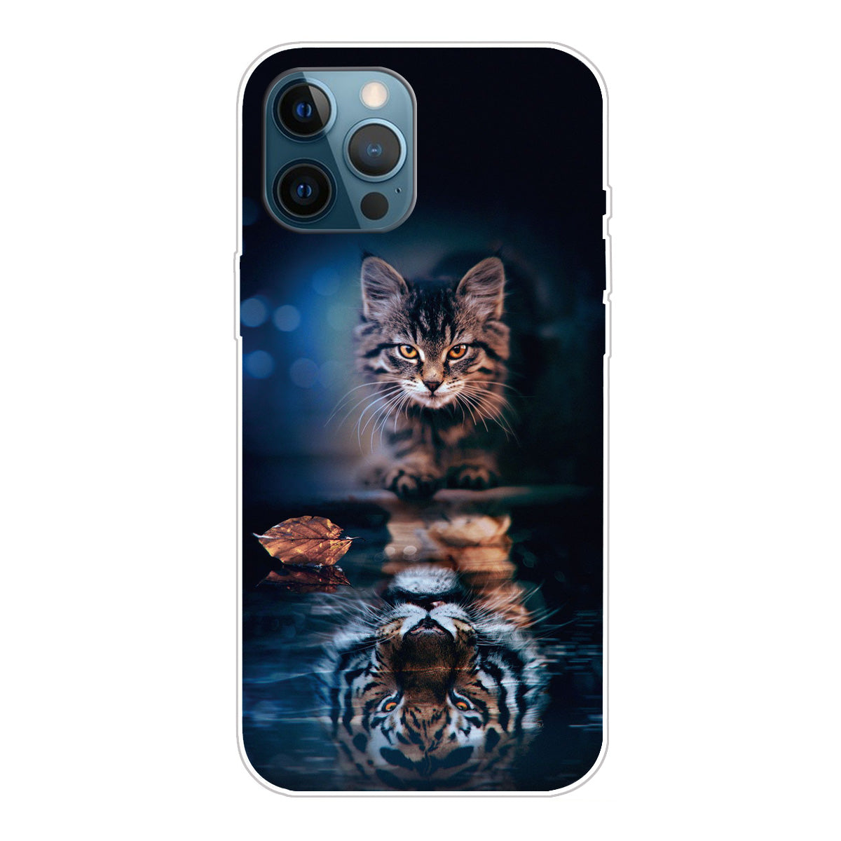 Clear Cute Pattern Printing Design Slim Lightweight Protective TPU Cover for iPhone 13 Pro 6.1 inch