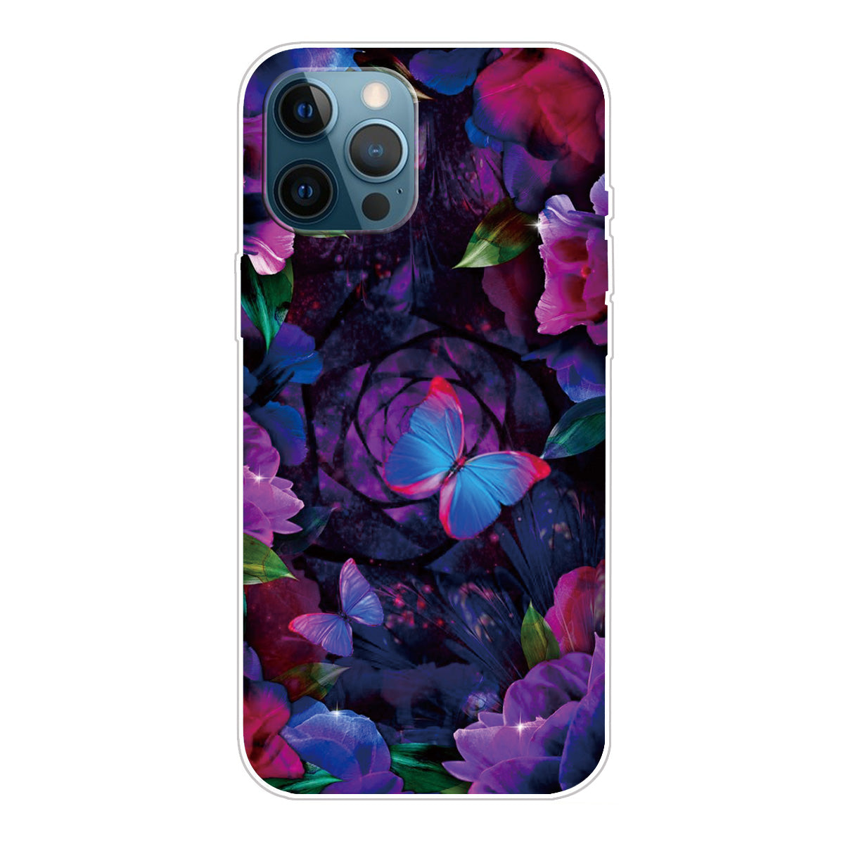 Clear Cute Pattern Printing Design Slim Lightweight Protective TPU Cover for iPhone 13 Pro 6.1 inch