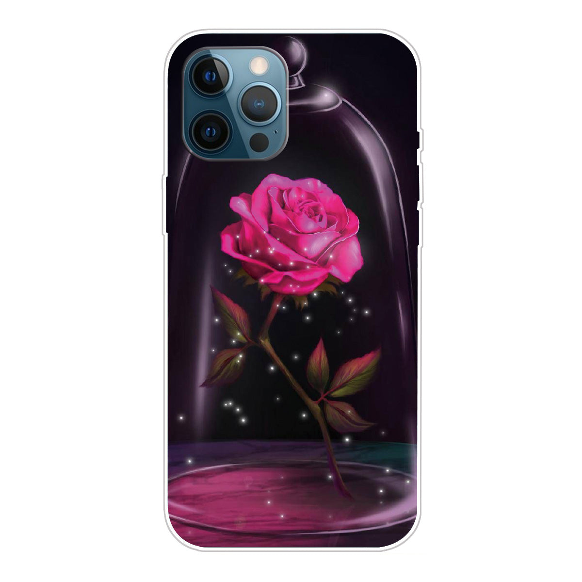 Clear Cute Pattern Printing Design Slim Lightweight Protective TPU Cover for iPhone 13 Pro 6.1 inch