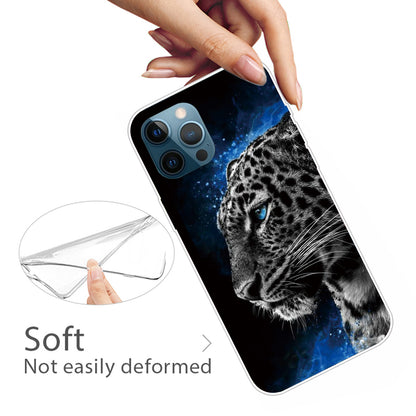 Clear Cute Pattern Printing Design Slim Lightweight Protective TPU Cover for iPhone 13 Pro 6.1 inch