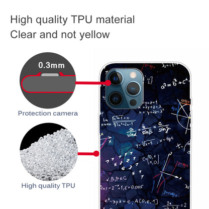 Creative Cute Pattern Printing Flexible TPU Shockproof Protective Case Cover for iPhone 13 Pro Max 6.7 inch